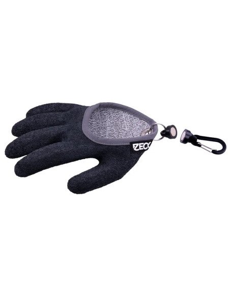 Zeck Wels Magnet Release Landing Glove XL Rechts Landehandschuh Ultra Schnell Einsatzbereit mit Magnethalterung Spinnfischen-...