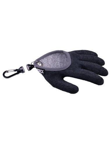 Zeck Wels Magnet Release Landing Glove XL Links Landehandschuh Ultra Schnell Einsatzbereit mit Magnethalterung Spinnfischen-M...