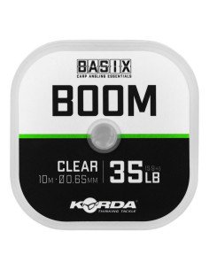 Korda Basix Boom 35lb 0,65mm 10m Fluorocarbon Vorfachmaterial Hook Link-Vorfachmaterial & Montage-Zubehör-JJ-Fishing