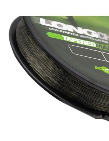 Korda LongChuck Tapered Mainline Green 12-30lb 0,30-0,47mm 300m Monofil Konisch-Schnüre-JJ-Fishing