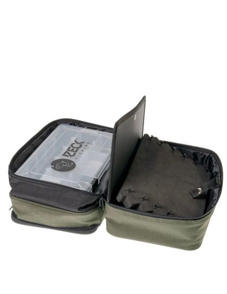 Zeck Wels Rig Bag Pro + Tackle Box WP M Cat Carry All mit Köderbox Tackle Container mit Rig Board Welsangeln-Angeltaschen-JJ-...