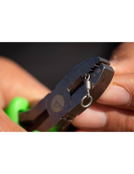 Korda Mini Krimp Tool 1 Stück Small Edelstahl Quetschhülsenzange mit Line Cutter-Werkzeuge-JJ-Fishing