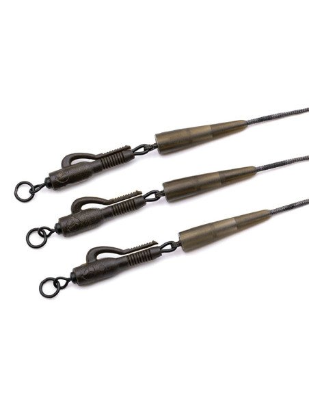 Korda Kable Leadcore Leader Hybrid Lead Clip Weed Silt 50cm 3 Stück-Leader & Leadcore-JJ-Fishing