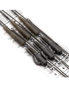 Korda Kable Leadcore Leader Hybrid Lead Clip QC Weed Silt 1m 3 Stück-Leader & Leadcore-JJ-Fishing