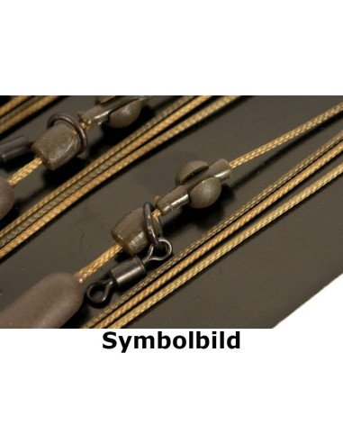 Korda Kable Leadcore Leader Heli Weed Silt 1m 3 Stück Kwik-Link Helicopter Sleeve Schlaufe-Leader & Leadcore-JJ-Fishing