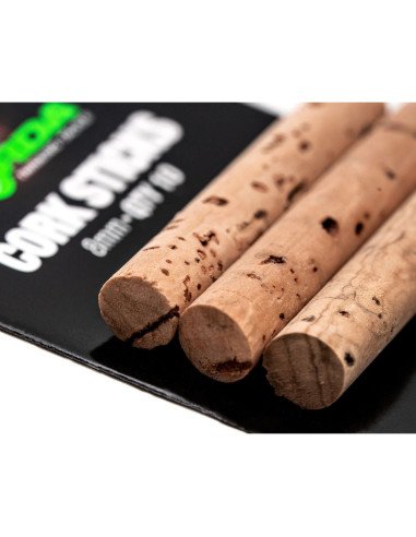 Korda Cork Sticks 8mm 10 Stück Auftriebsköder für Hakenköder-Werkzeuge-JJ-Fishing