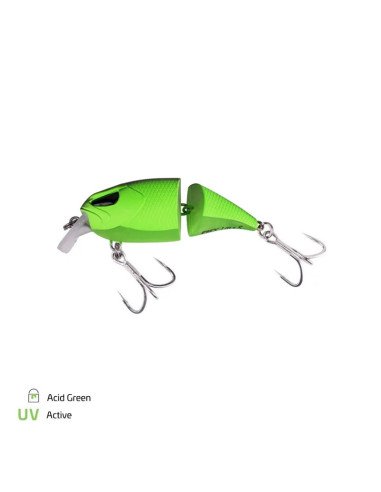Zeck Wels Cat Pointer 8cm 1m S Acid Green 27g Flachwasser Wobbler Hochfrequenter Lauf Spinnangeln Welsangeln-Wobbler & Hardba...