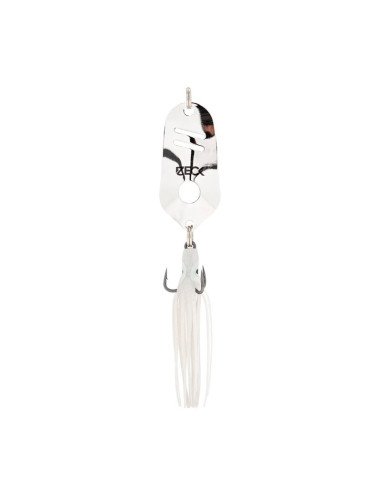 Zeck Wels Blinker Jörg Octo Spoon 45g Silver Wallerblinker Welsblinker Welsangeln-Blinker / Spinnköder-JJ-Fishing