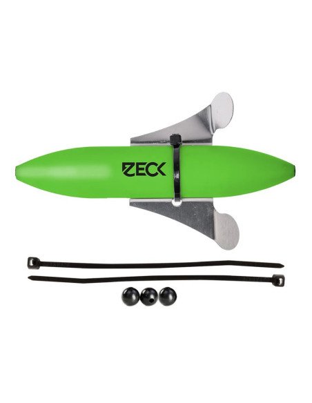 Zeck Wels Propeller U-Float Solid 20g Green U-Pose Rotierend Welsangeln-Endtackle-JJ-Fishing