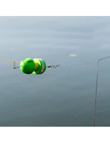 Zeck Wels Outrigger System Green Ausleger Ansitzmontage Reißleinen Montage Neon Grün Welsangeln-Endtackle-JJ-Fishing
