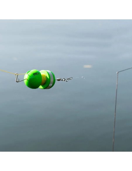 Zeck Wels Outrigger System Green Ausleger Ansitzmontage Reißleinen Montage Neon Grün Welsangeln-Endtackle-JJ-Fishing