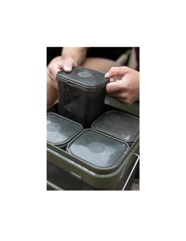 Korda Kontainer System 10L All in One Set Angeleimer Bucket mit Innenfächern-Tackle Boxen-JJ-Fishing