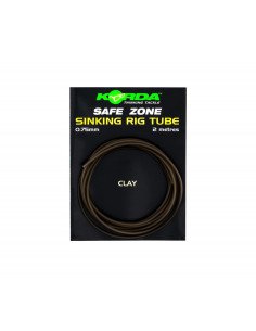 Korda Safe Zone Sinking Rig Tube Clay 0,75mm 2m-Tubes & Shrink Tubes-JJ-Fishing