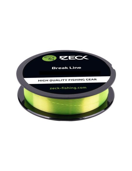 Zeck Wels Break Line 0,30mm 6Kg 100 m Reißleine Gut Sichtbare Monofile Angelschnur Welsangeln-Endtackle-JJ-Fishing