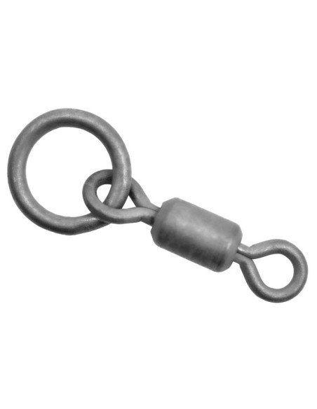 Korda PTFE QC Ring Swivel Size 11 8 Stück Schnellwechsel Angelwirbel-Swivels-JJ-Fishing