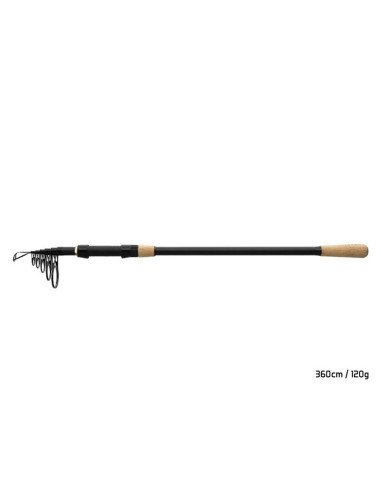 Delphin TORRAX 360cm 100g Profi Teleskop Angelrute Carp Rod Long