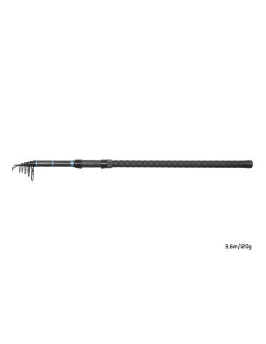 Delphin CAPRI Tele NXT 360cm 120g Teleskop Angelrute Carp Rod Long Distance-Teleskopruten-JJ-Fishing
