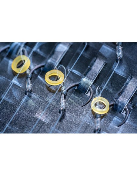 Guru QM1 14 Bait Bands Rig 4 inch 0.19mm Method Feeder Vorfächer-Pre-Compartments-JJ-Fishing