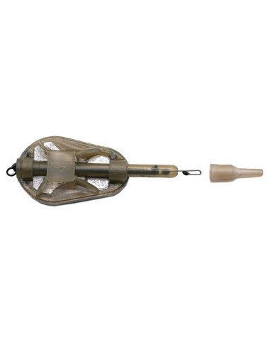 Guru Small Method Feeder 24g 1 Stück X-Safe System Flat Method Feeder Futterkorb-Futterkörbe & Bleie-JJ-Fishing