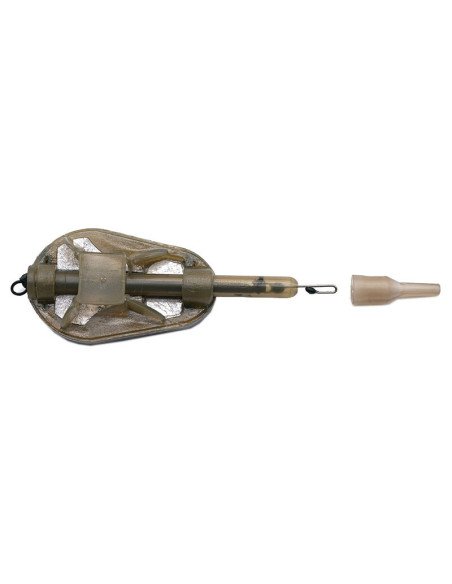 Guru Small Method Feeder 24g 1 Stück X-Safe System Flat Method Feeder Futterkorb-Futterkörbe & Bleie-JJ-Fishing