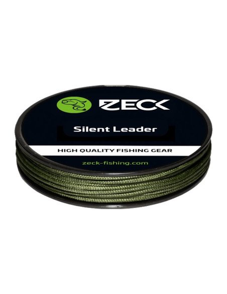 Zeck Wels Silent Leader 0,9mm 20m 16x Geflochten Enorm Abriebfestes Wels Vorfachmaterial Welsangeln-Vorfachmaterial & Montage...
