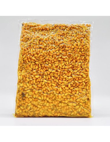 Baitex Partikel Mais 1Kg gekocht Vakuumverpackt Angelmais-Köder-JJ-Fishing