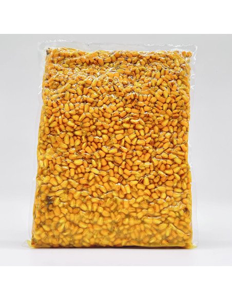 Baitex Partikel Mais 1Kg gekocht Vakuumverpackt Angelmais-Köder-JJ-Fishing