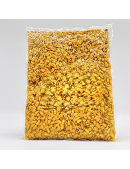 Baitex Partikel Mais 1Kg gekocht Vakuumverpackt Angelmais-Köder-JJ-Fishing