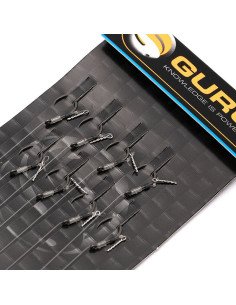 Guru SMWG Bayonet Rig 4 inch Size 12 0,22mm 8 Stück Method Feeder Vorfächer-Vorfächer-JJ-Fishing 2
