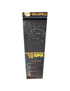 Guru SMWG 10 Bayonet Rig 4 inch 0.22mm Method Feeder Vorfächer-Pre-Compartments-JJ-Fishing