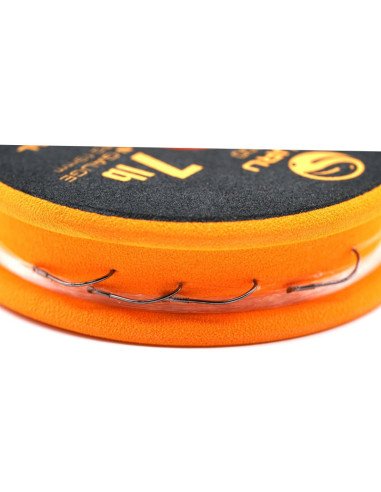 Guru LWGF Feeder Special Rig Size 10 0,19mm 7lb 1m 8 Stück Method Feeder Vorfächer-Vorfächer-JJ-Fishing