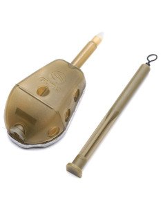 Guru Maggot Feeder Small 40g 1 Stück Flat Method Feeder Futterkorb-Futterkörbe & Bleie-JJ-Fishing 2