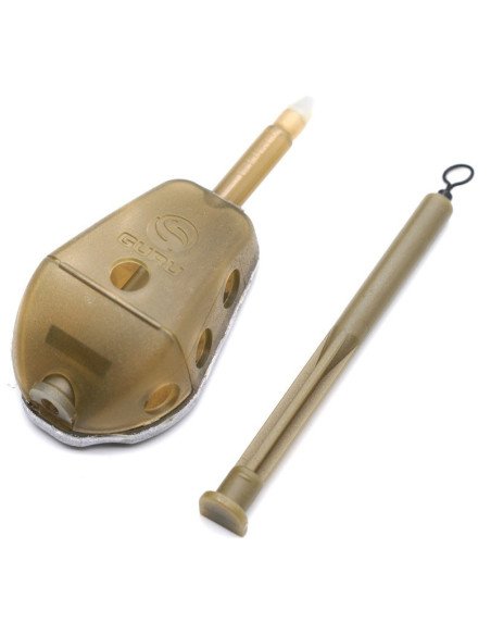 Guru Maggot Feeder Small 30g 1 Stück Flat Method Feeder Futterkorb-Futterkörbe & Bleie-JJ-Fishing
