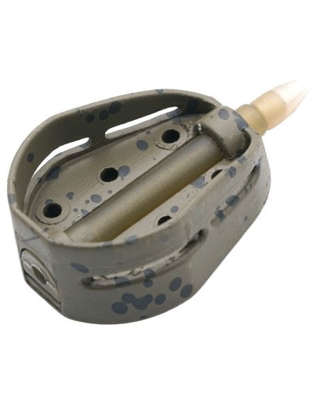 Guru Hybrid Inline Feeder Mini 24g 1 Stück Flat Method Feeder Futterkorb-Futterkörbe & Bleie-JJ-Fishing