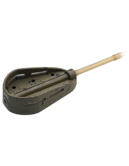 Guru Hybrid Inline Feeder Large 45g 1 Stück Flat Method Feeder Futterkorb-Futterkörbe & Bleie-JJ-Fishing