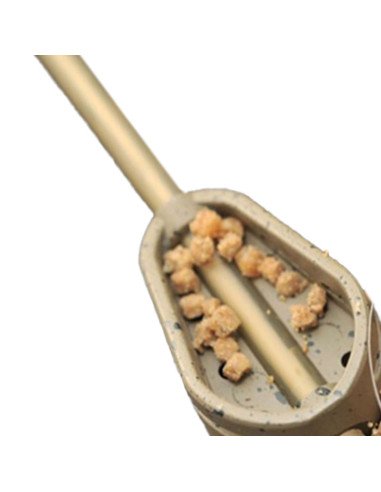 Guru Hybrid Inline Feeder Large 45g 1 Stück Flat Method Feeder Futterkorb-Futterkörbe & Bleie-JJ-Fishing