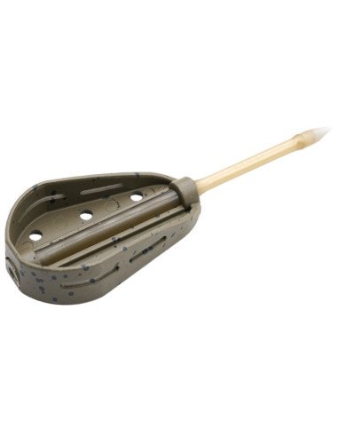 Guru Hybrid Inline Feeder Medium 42g 1 Stück Flat Method Feeder Futterkorb-Futterkörbe & Bleie-JJ-Fishing