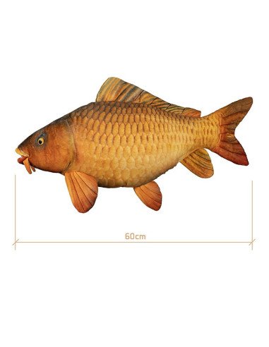Delphin CARPY 60 cm Plüschkarpfen Angelkissen Karpfen perfektes Angler Geschenk-Plüschfische-JJ-Fishing