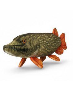 Delphin PIKY 60 cm Plüschhecht Angelkissen Hecht perfektes Angler Geschenk-Plüschfische-JJ-Fishing 2