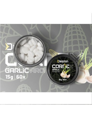 Delphin CorneX Pop Up 60 Stück Knoblauch Pineapple Fake Mais Gummimais-Köder-JJ-Fishing