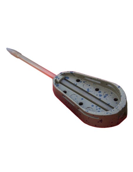 Guru Extra Distance Hybrid Feeder Large 60g 1 Stück Flat Method Feeder-Futterkörbe & Bleie-JJ-Fishing