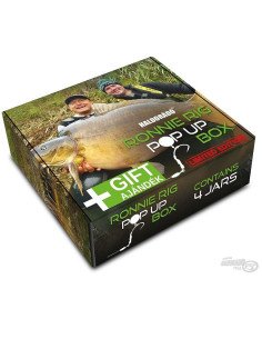 Haldorado Ronnie Rig Pop Up Box - Limited Edition Carp Geschenks Box mit Überraschung-Pre-Compartments-JJ-Fishing