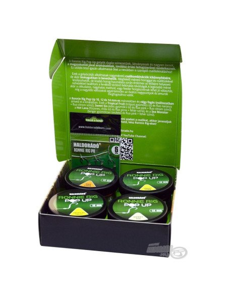 Haldorado Ronnie Rig Pop Up Box - Limited Edition Carp Geschenks Box mit Überraschung-Pre-Compartments-JJ-Fishing