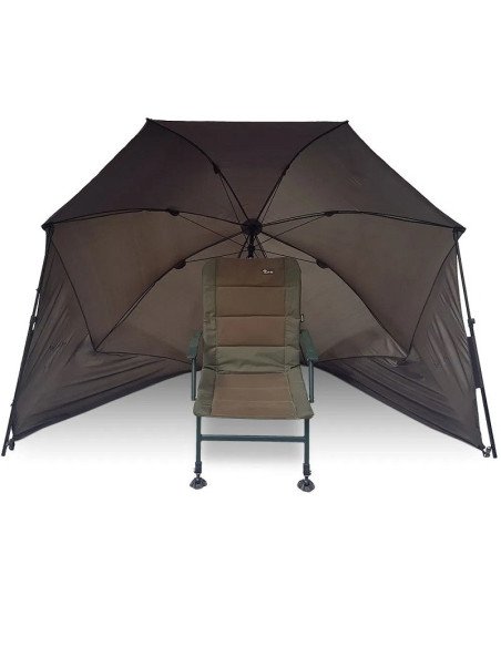 NGT Shelter 50" Day Shelter with Storm Poles Brolly Schirm Angelschirm-Umbrellas & Tents-JJ-Fishing