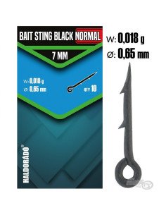 Haldorado Bait Sting Black Normal 7 mm 0,65mm Bait Spike Method Feeder-Method Feeder-JJ-Fishing