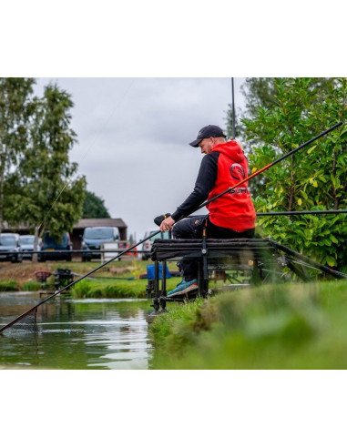 Guru N-Gauge Pro F1 270 Net Handle 270cm Carbon 1 Stück Professional Method Feeder Kescherstab-Kescher & Kescherzubehör-JJ-Fi...