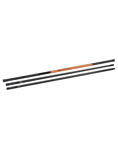 Guru N-Gauge Pro 400 Net Handle 4m 3-Teilig Carbon 1 Stück Professional Method Feeder Kescherstab-Kescher & Kescherzubehör-JJ...