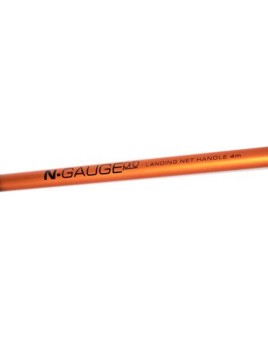 Guru N-Gauge Pro 400 Net Handle 4m 3-Teilig Carbon 1 Stück Professional Method Feeder Kescherstab-Kescher & Kescherzubehör-JJ...
