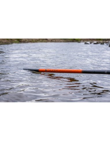 Guru N-Gauge Pro 400 Net Handle 4m 3-Teilig Carbon 1 Stück Professional Method Feeder Kescherstab-Kescher & Kescherzubehör-JJ...