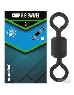 HALDORÁDÓ Carp Rig Swivel 8 – Universeller, starker Karpfen-Wirbel-Swivels-JJ-Fishing